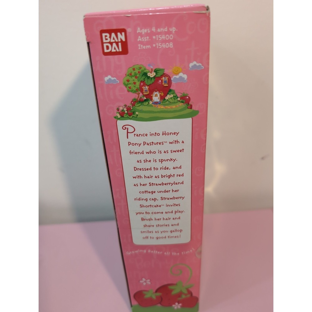 Vintage 2003 ~ Strawberry Shortcake & Custard ~ Berry Best Friends Giddy Up Doll - Picture 8 of 10